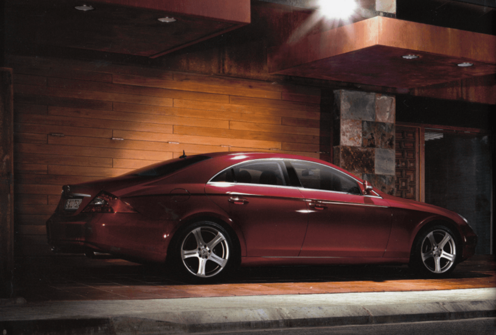 Red CLS side profile